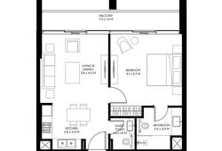 1 bedroom apartment